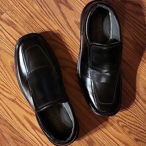 Mens Deer Stags 902 Collection Black Dress Shoes